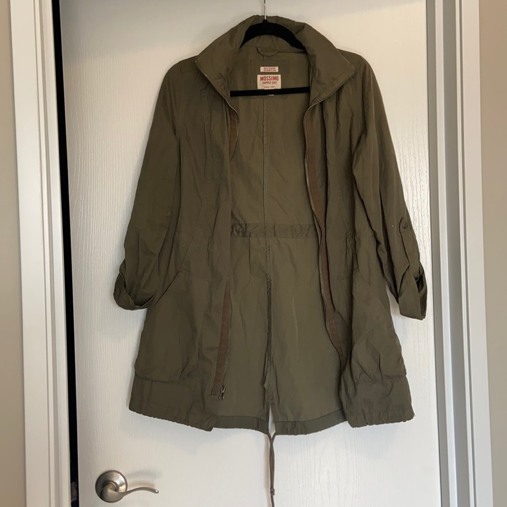 Green coat